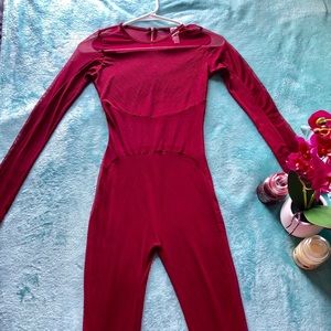 See through jumpsuit